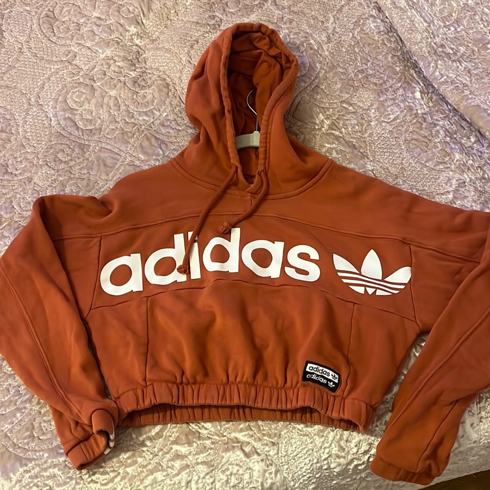 Adidas cropped sweatshirt